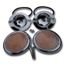 Turn signal Housing left and right and indicator SET VW Splitwinow Bus